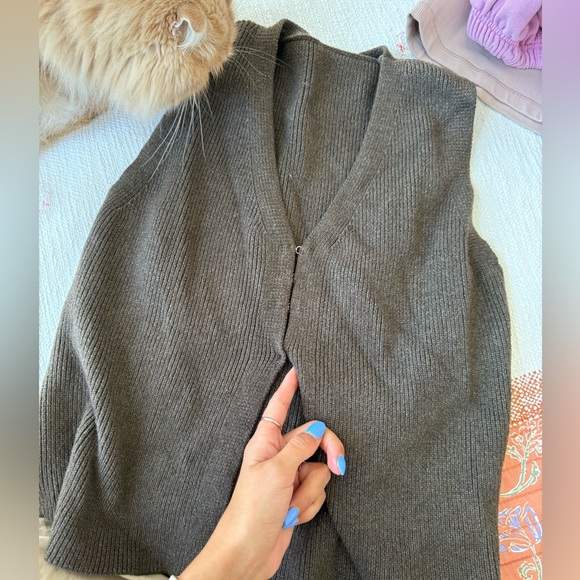 Commense Brown Tank Top - Picture 2 of 2